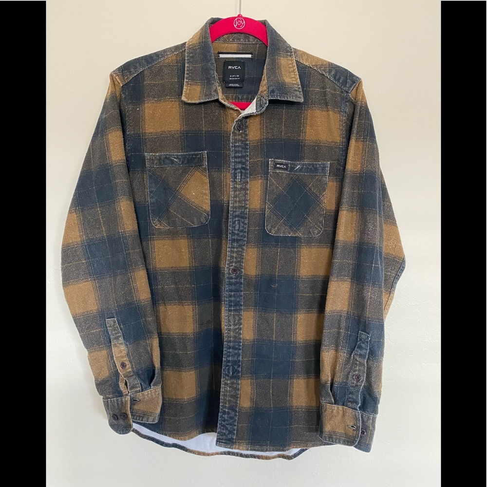 RVCA Distressed Flannel